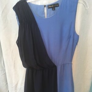 Elizabeth and James Blue & Navy Dress